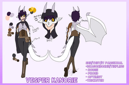 Reference Sheet Example